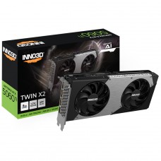 Placa de Vídeo INNO3D NVIDIA GeForce RTX 5060 Ti TWIN X2, 8GB, GDDR7, DLSS, Ray Tracing, N506T2-08D7-1930