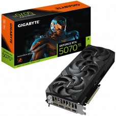 Placa de Vídeo Gigabyte NVIDIA GeForce RTX 5070 Ti WINDFORCE SFF, 16GB, GDDR7, DLSS, Ray Tracing, GV-N507