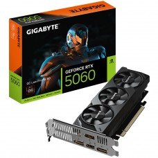 Placa de Vídeo Gigabyte NVIDIA GeForce RTX 5060 OC Low Profile, 8GB, GDDR7, DLSS, Ray Tracing, GV-N5060OC