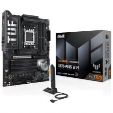 Placa Mãe Asus TUF Gaming X870-Plus WiFi, Chipset X870, AMD AM5, WiFi 7, ATX, DDR5 - Open Box