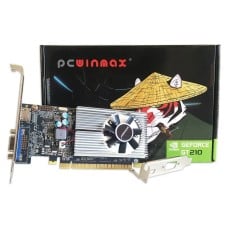 Placa de Vídeo PCwinmax NVIDIA GeForce G210, 1GB, DDR3, G210LP-1GD3 DDR3 - Open Box
